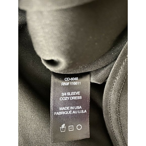 Anthropologie Amadi Dress Size M NEW Lea Two Tone Cream Colorblock Cozy Dress - Picture 7 of 7